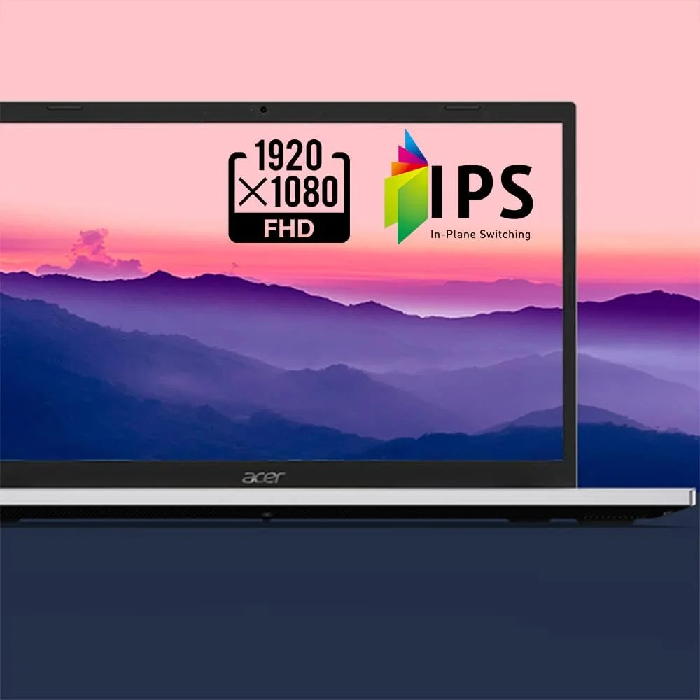 لپ تاپ باریک ایسر Aspire 3 A315-24P-R2SC | صفحه نمایش 15.6 اینچی Full HD IPS | پردازنده چهار هسته ای AMD Ryzen 5 7520U | گرافیک AMD Radeon | 8 گیگابایت LPDDR5 | 256 گیگابایت NVMe SSD | Wi-Fi 5 | ویندوز 11 هوم