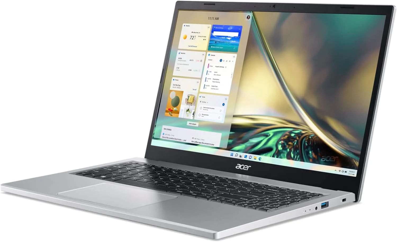 لپ تاپ باریک ایسر Aspire 3 A315-24P-R2SC | صفحه نمایش 15.6 اینچی Full HD IPS | پردازنده چهار هسته ای AMD Ryzen 5 7520U | گرافیک AMD Radeon | 8 گیگابایت LPDDR5 | 256 گیگابایت NVMe SSD | Wi-Fi 5 | ویندوز 11 هوم