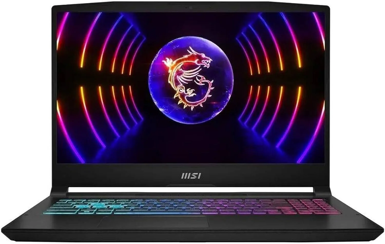 لپ تاپ گیمینگ MSI Katana 15، صفحه نمایش 15.6 اینچی FHD 144 هرتز، پردازنده Intel Core i7-14650HX، رم 16 گیگابایتی DDR5، حافظه SSD 512 گیگابایتی، کارت گرافیک NVIDIA GeForce RTX 5070 8GB GDDR7، کیبورد RGB، مشکی