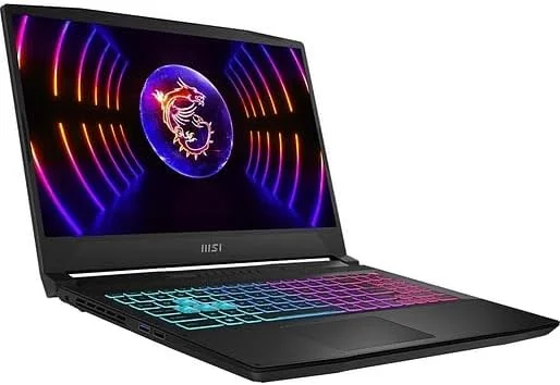لپ تاپ گیمینگ MSI KATANA 15 B13VEK، صفحه نمایش 15.6 اینچی FHD 144Hz IPS، پردازنده Intel Core i7-13620H، رم 16 گیگابایتی، SSD 1 ترابایتی، کارت گرافیک 6 گیگابایتی NVIDIA RTX-4050، کیبورد RGB انگلیسی، ویندوز 11 هوم، مشکی | 9S7-158571-2418