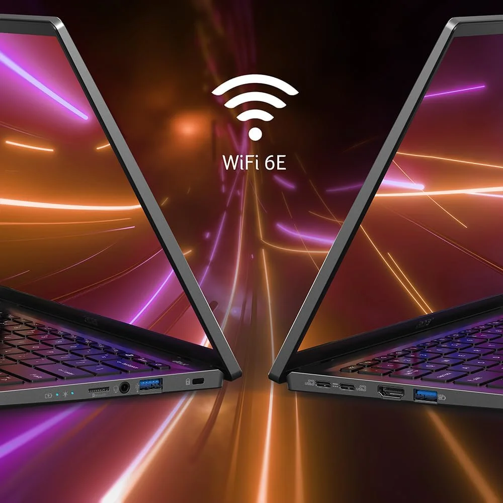 لپ تاپ Acer Swift Go 14 | صفحه نمایش لمسی 14 اینچی 1920x1200 | باز کردن قفل تجربه های هوش مصنوعی | پردازنده هشت هسته ای AMD Ryzen 7 8845HS با قابلیت Ryzen AI | 16 گیگابایت LPDDR5X | 1 ترابایت PCIe Gen 4 SSD | SFG14-63T-R1F4