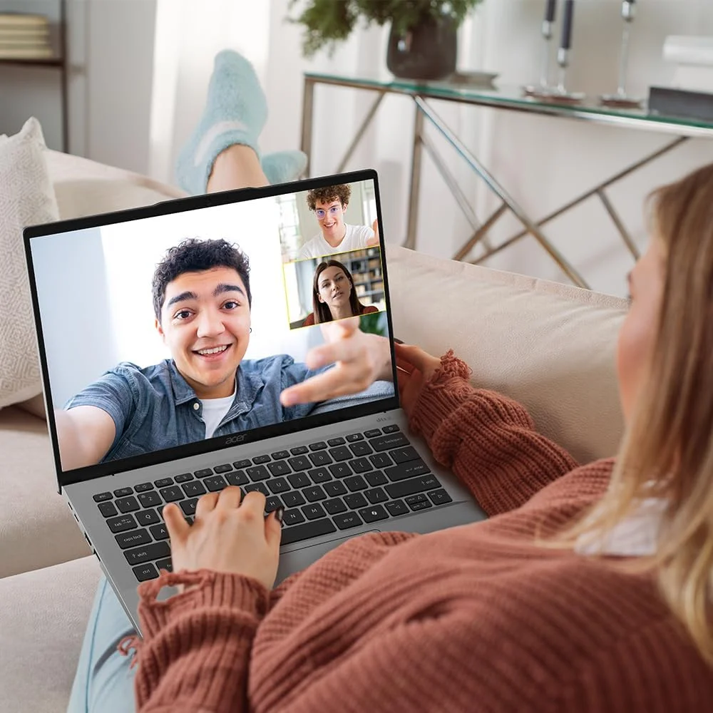 لپ تاپ Acer Swift Go 14 | صفحه نمایش لمسی 14 اینچی 1920x1200 | باز کردن قفل تجربه های هوش مصنوعی | پردازنده هشت هسته ای AMD Ryzen 7 8845HS با قابلیت Ryzen AI | 16 گیگابایت LPDDR5X | 1 ترابایت PCIe Gen 4 SSD | SFG14-63T-R1F4