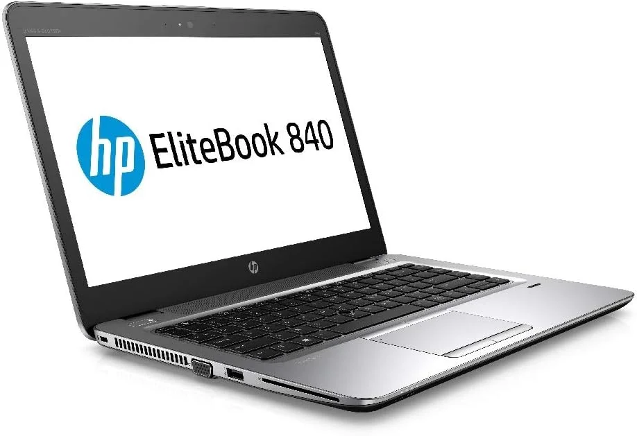 لپ تاپ HP Elitebook 840 G5 (بازسازی شده) - 14 اینچ FHD - پردازنده دو هسته ای i7-7600U - رم 16 گیگابایتی - 256 SSD - بلوتوث - WiFi - وب کم - ویندوز 10 پرو 64