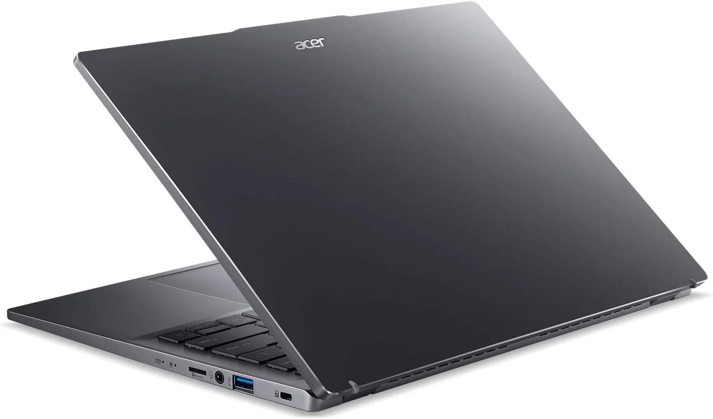 لپ تاپ Acer Swift Go 14 | صفحه نمایش لمسی 14 اینچی 1920x1200 | باز کردن قفل تجربه های هوش مصنوعی | پردازنده هشت هسته ای AMD Ryzen 7 8845HS با قابلیت Ryzen AI | 16 گیگابایت LPDDR5X | 1 ترابایت PCIe Gen 4 SSD | SFG14-63T-R1F4