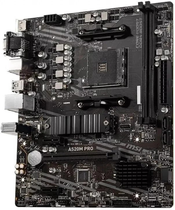 مادربرد ام اس آی A520M PRO با پردازنده 2.7 گیگاهرتز i5-3350M و صفحه نمایش 15.6 اینچی 1366 مادربرد ام اس آی A520M PRO با پردازنده 2.7 گیگاهرتز i5-3350M و صفحه نمایش 15.6 اینچی 1366