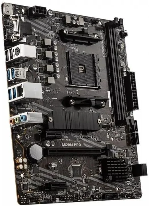 مادربرد ام اس آی A520M PRO با پردازنده 2.7 گیگاهرتز i5-3350M و صفحه نمایش 15.6 اینچی 1366 مادربرد ام اس آی A520M PRO با پردازنده 2.7 گیگاهرتز i5-3350M و صفحه نمایش 15.6 اینچی 1366