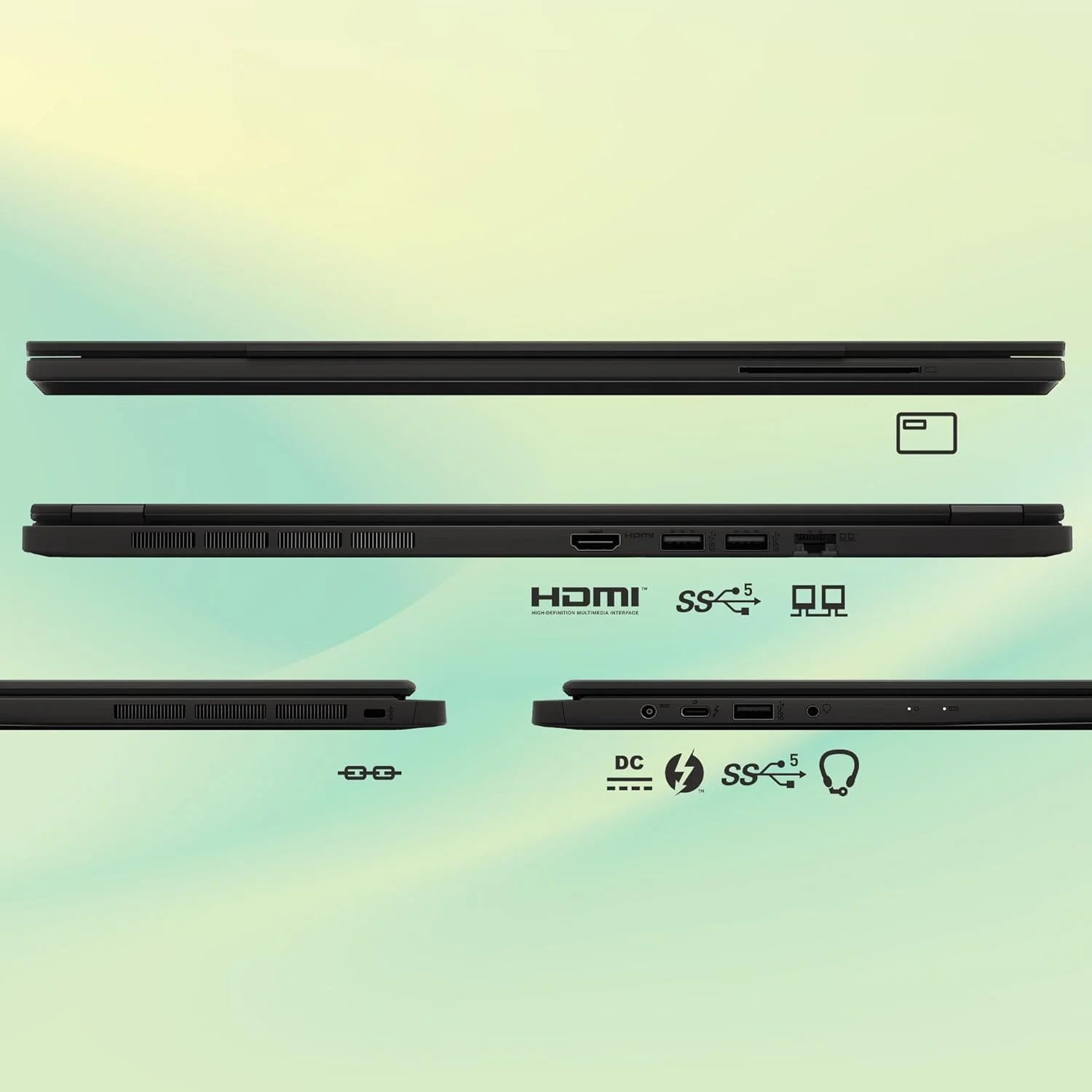 لپ تاپ تجاری MSI مدل 14 H A2RMG، صفحه نمایش 14 اینچی FHD، پردازنده Intel Core 7 240H، رم 16 گیگابایتی، SSD 1 ترابایتی، گرافیک Intel، ویندوز 11، خاکستری - [9S7-14L111-289]