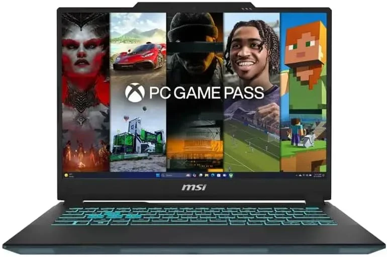 لپ تاپ گیمینگ MSI Cyborg 14، صفحه نمایش 14 اینچی WUXGA IPS 144Hz (100% sRGB)، پردازنده 10 هسته ای Intel i7-13620H، رم 32 گیگابایت DDR5، حافظه 1 ترابایت SSD، کارت گرافیک GeForce RTX 4060، نور پس زمینه صفحه کلید، USB-C، ویندوز 11 پرو به همراه ICP Hub لپ تاپ گیمینگ MSI Cyborg 14، صفحه نمایش 14 اینچی WUXGA IPS 144Hz (100% sRGB)، پردازنده 10 هسته ای Intel i7-13620H، رم 32 گیگابایت DDR5، حافظه 1 ترابایت SSD، کارت گرافیک GeForce RTX 4060، نور پس زمینه صفحه کلید، USB-C، ویندوز 11 پرو به همراه ICP Hub