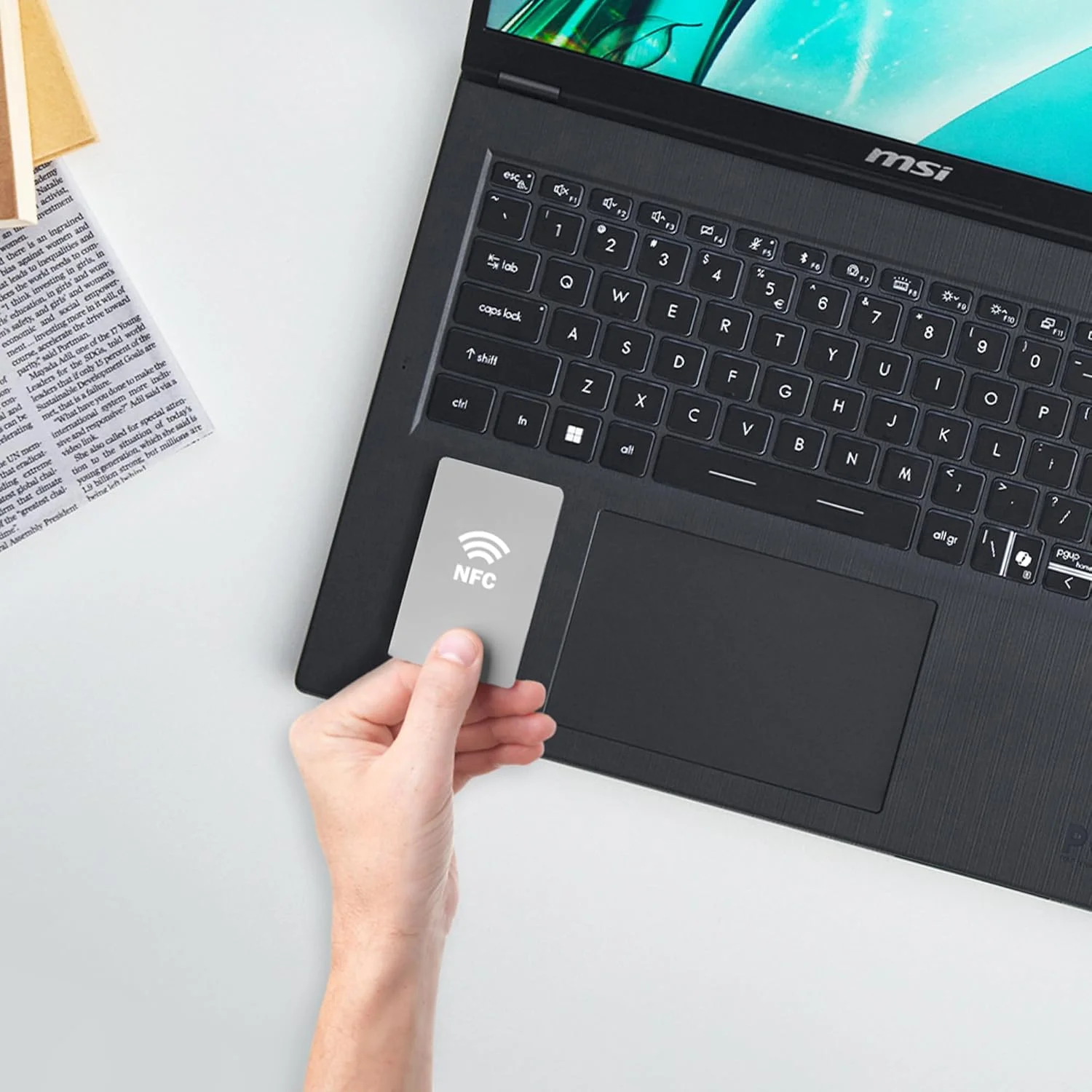 لپ تاپ تجاری MSI مدل 14 H A2RMG، صفحه نمایش 14 اینچی FHD، پردازنده Intel Core 7 240H، رم 16 گیگابایتی، SSD 1 ترابایتی، گرافیک Intel، ویندوز 11، خاکستری - [9S7-14L111-289]