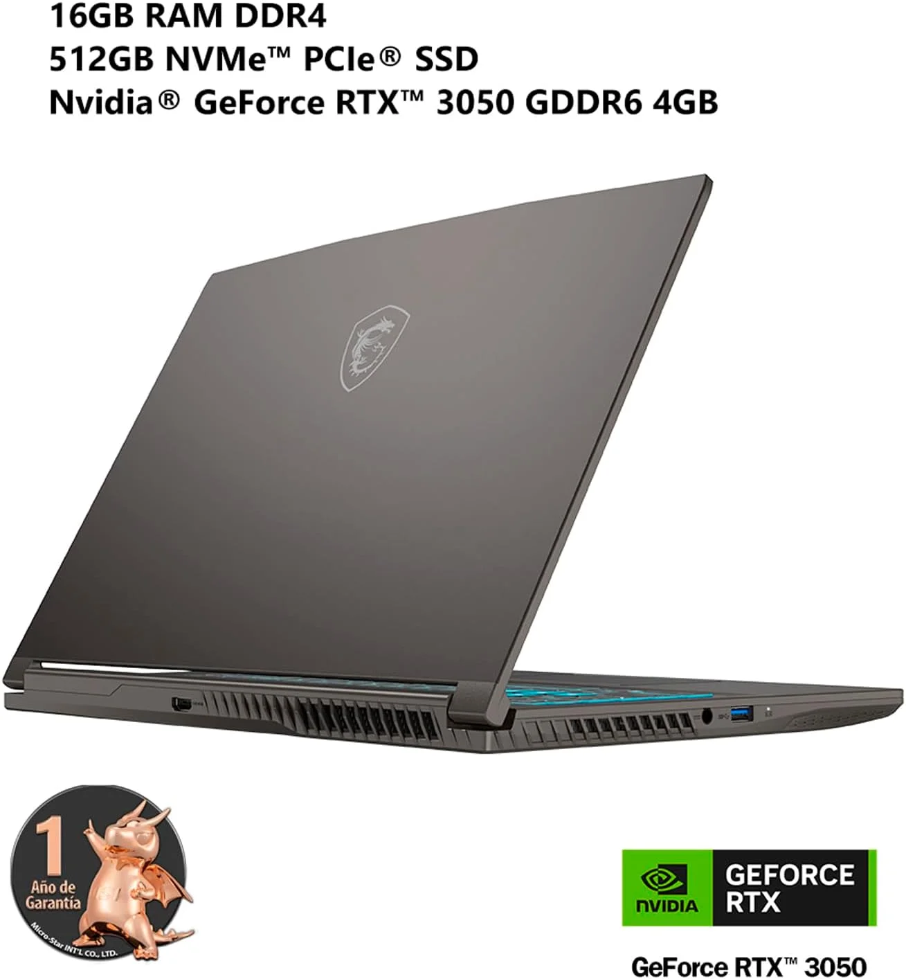 لپ تاپ گیمینگ MSI Thin 15 B13UC-1859MX Intel Core i5-13420H NVIDIA GeForce RTX3050 16GB RAM 512GB SSD 15.6" FHD 144Hz خاکستری لپ تاپ گیمینگ MSI Thin 15 B13UC-1859MX Intel Core i5-13420H NVIDIA GeForce RTX3050 16GB RAM 512GB SSD 15.6" FHD 144Hz خاکستری