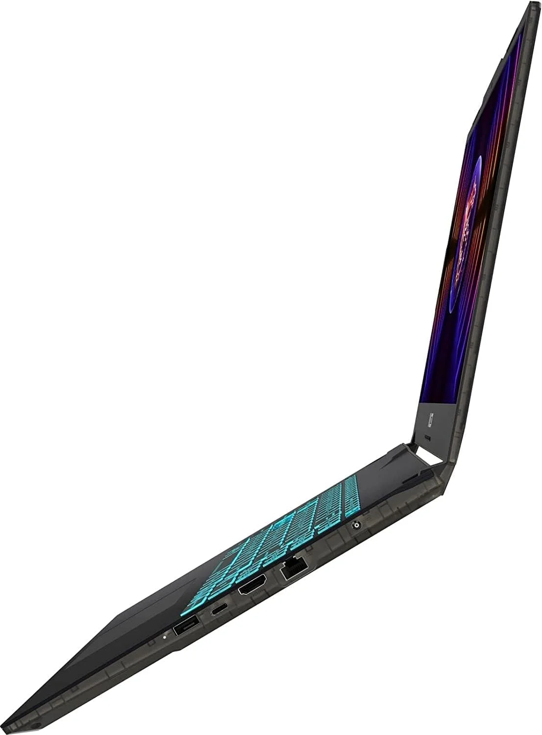لپ تاپ گیمینگ MSI Cyborg 15، همراه با لایسنس مادام العمر Microsoft Office، صفحه نمایش 15.6 اینچی FHD 144Hz، پردازنده نسل سیزدهم Intel i7-13620H، رم 32GB DDR5، حافظه SSD 1TB، کارت گرافیک NVIDIA GeForce RTX 4050، Wi-Fi 6، کیبورد با نور پس زمینه، Windows 11 Home