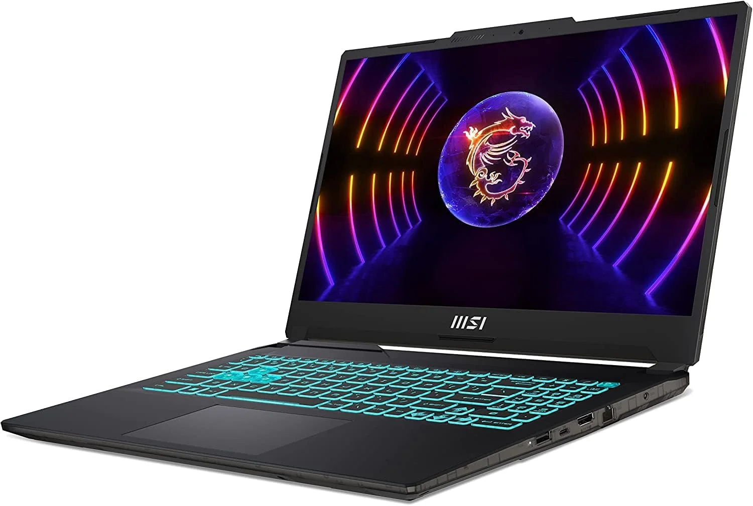 لپ تاپ گیمینگ MSI Cyborg 2023 با صفحه نمایش 15.6 اینچی FHD 144 هرتز - پردازنده نسل سیزدهم Intel Core i7-13620H - کارت گرافیک GeForce RTX 4050 - رم 16 گیگابایتی DDR5 - حافظه SSD NVMe 512 گیگابایتی - ویندوز 11 هوم: مشکی A13VE-218US لپ تاپ گیمینگ MSI Cyborg 2023 با صفحه نمایش 15.6 اینچی FHD 144 هرتز - پردازنده نسل سیزدهم Intel Core i7-13620H - کارت گرافیک GeForce RTX 4050 - رم 16 گیگابایتی DDR5 - حافظه SSD NVMe 512 گیگابایتی - ویندوز 11 هوم: مشکی A13VE-218US