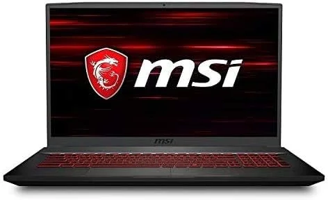 لپ تاپ گیمینگ MSI GF75 با صفحه نمایش 17.3 اینچی، پردازنده i5-10300H، رم 8 گیگابایت، 128 گیگابایت SSD + 1 ترابایت