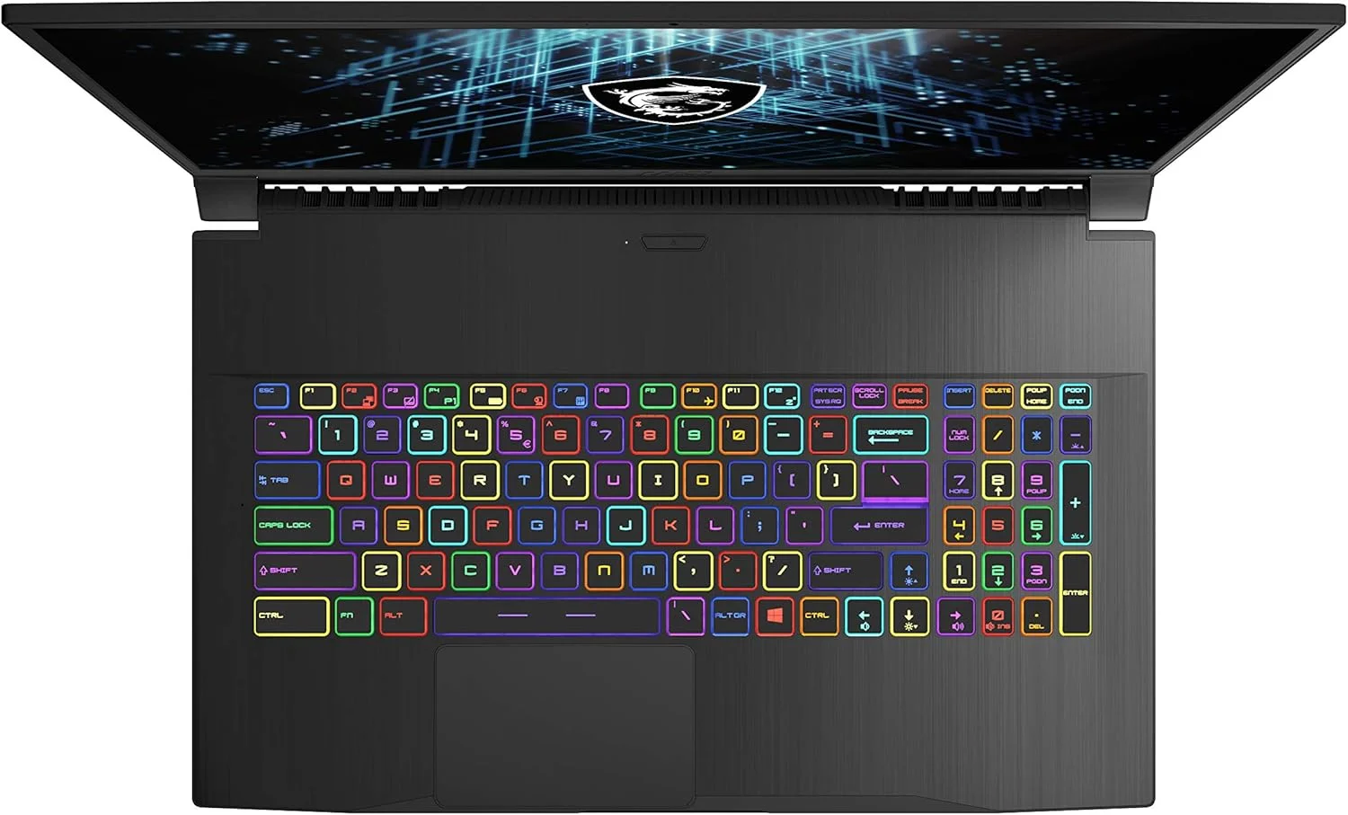 لپ تاپ گیمینگ MSI GF75 Thin 10UEK-029 با صفحه نمایش 17.3 اینچی 144 هرتز 3 میلی ثانیه FHD، پردازنده Intel Core i7-10750H، کارت گرافیک RTX3060، رم 16 گیگابایتی، حافظه SSD NVMe 512 گیگابایتی و ویندوز 10
