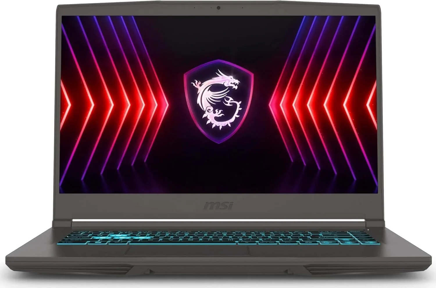 لپ تاپ گیمینگ MSI Thin 15 | صفحه نمایش 15.6 اینچی FHD IPS 144Hz | پردازنده 8 هسته ای Intel i5-12450H (بهتر از i7-11800H) | 16 گیگابایت DDR4 512 گیگابایت SSD | کارت گرافیک GeForce RTX 3050 | کیبورد با نور پس زمینه USB-C Win11Pro به همراه لوازم جانبی DLCA