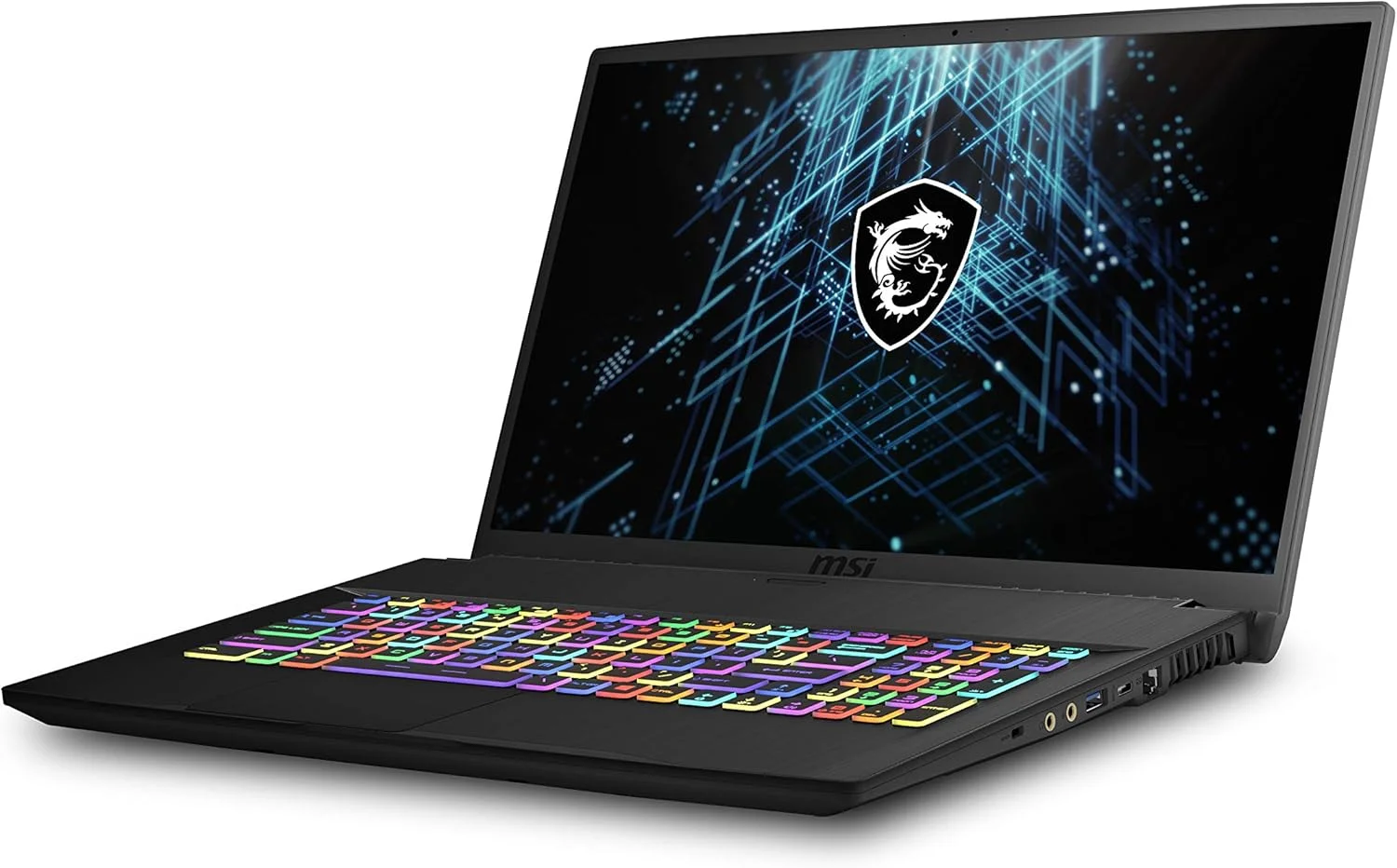 لپ تاپ گیمینگ MSI GF75 Thin 10UEK-029 با صفحه نمایش 17.3 اینچی 144 هرتز 3 میلی ثانیه FHD، پردازنده Intel Core i7-10750H، کارت گرافیک RTX3060، رم 16 گیگابایتی، حافظه SSD NVMe 512 گیگابایتی و ویندوز 10