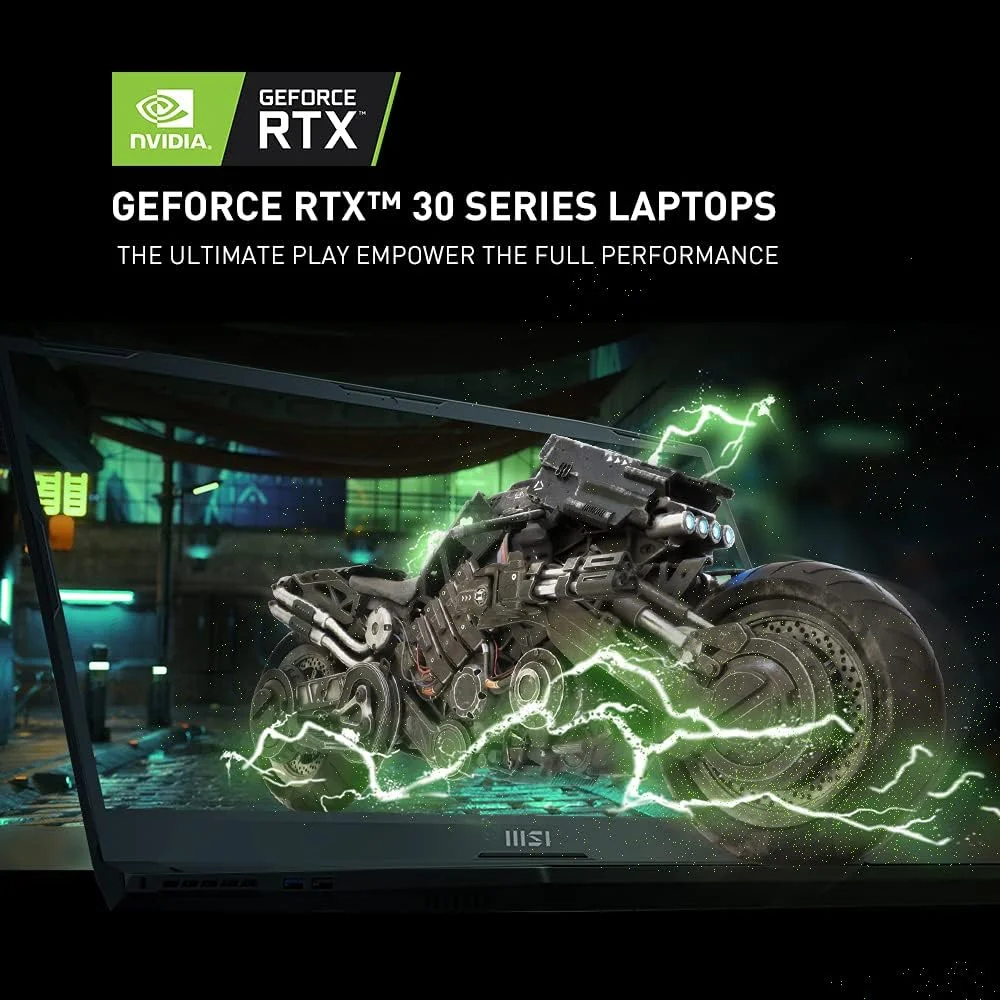 لپ تاپ گیمینگ MSI GL66: صفحه نمایش 15.6 اینچی 144 هرتز FHD 1080p، پردازنده Intel Core i7-11800H، کارت گرافیک NVIDIA GeForce RTX 3070، رم 16 گیگابایتی، حافظه SSD 512 گیگابایتی، ویندوز 10، مشکی (11UGK-001) لپ تاپ گیمینگ MSI GL66: صفحه نمایش 15.6 اینچی 144 هرتز FHD 1080p، پردازنده Intel Core i7-11800H، کارت گرافیک NVIDIA GeForce RTX 3070، رم 16 گیگابایتی، حافظه SSD 512 گیگابایتی، ویندوز 10، مشکی (11UGK-001)