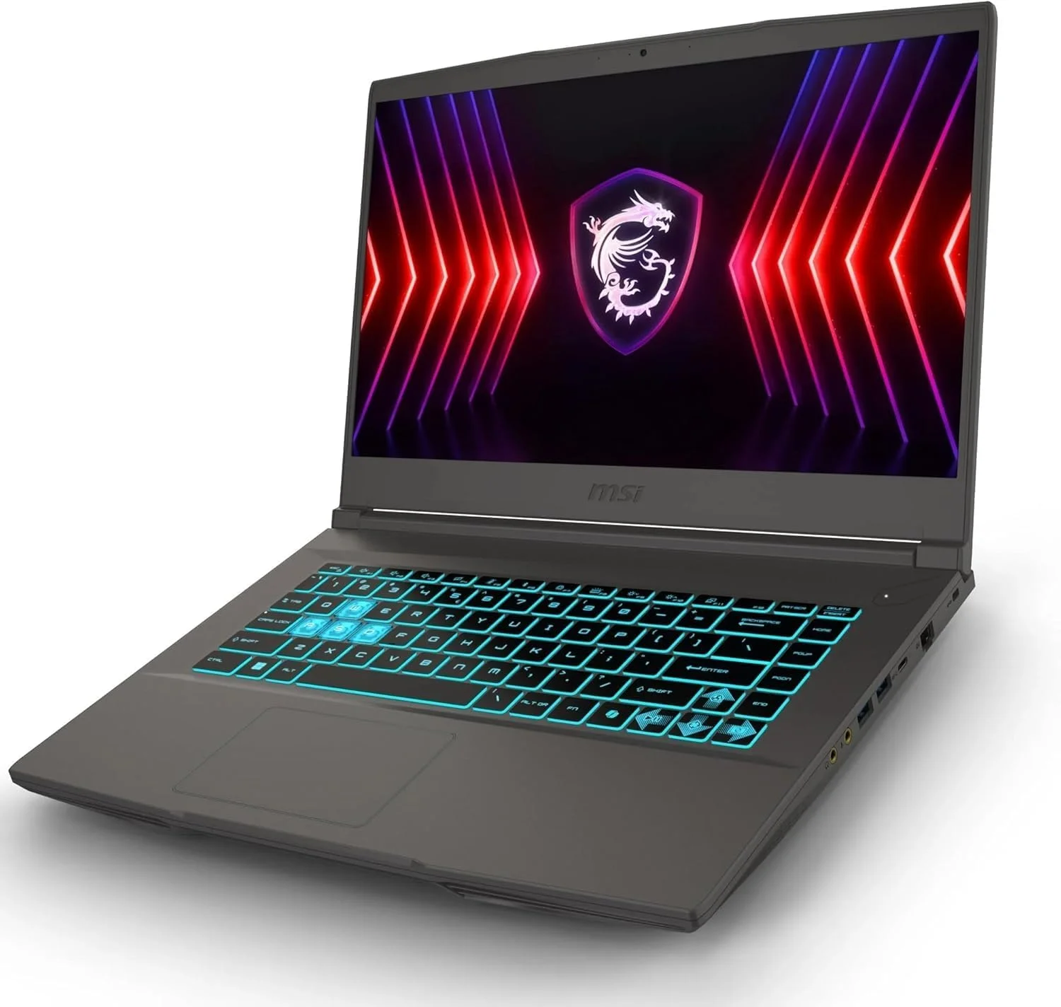 لپ تاپ گیمینگ MSI Thin 15 | صفحه نمایش 15.6 اینچی FHD IPS 144Hz | پردازنده 8 هسته ای Intel i5-12450H (بهتر از i7-11800H) | 16 گیگابایت DDR4 512 گیگابایت SSD | کارت گرافیک GeForce RTX 3050 | کیبورد با نور پس زمینه USB-C Win11Pro به همراه لوازم جانبی DLCA