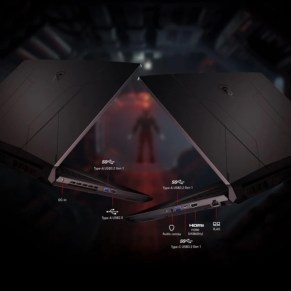 لپ تاپ گیمینگ MSI GL66: صفحه نمایش 15.6 اینچی 144 هرتز FHD 1080p، پردازنده Intel Core i7-11800H، کارت گرافیک NVIDIA GeForce RTX 3070، رم 16 گیگابایتی، حافظه SSD 512 گیگابایتی، ویندوز 10، مشکی (11UGK-001) لپ تاپ گیمینگ MSI GL66: صفحه نمایش 15.6 اینچی 144 هرتز FHD 1080p، پردازنده Intel Core i7-11800H، کارت گرافیک NVIDIA GeForce RTX 3070، رم 16 گیگابایتی، حافظه SSD 512 گیگابایتی، ویندوز 10، مشکی (11UGK-001)