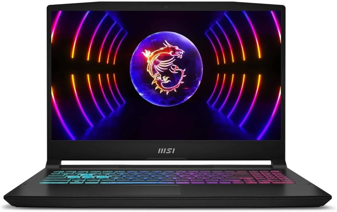 لپ تاپ گیمینگ MSI Katana 15 B13VFK-2049US با صفحه نمایش 15.6 اینچی Full HD 144Hz، پردازنده Intel Core i7-13620H 2.4GHz، رم 16GB، حافظه SSD 1TB، کارت گرافیک NVIDIA GeForce RTX 4060 8GB، ویندوز 11 پرو، مشکی