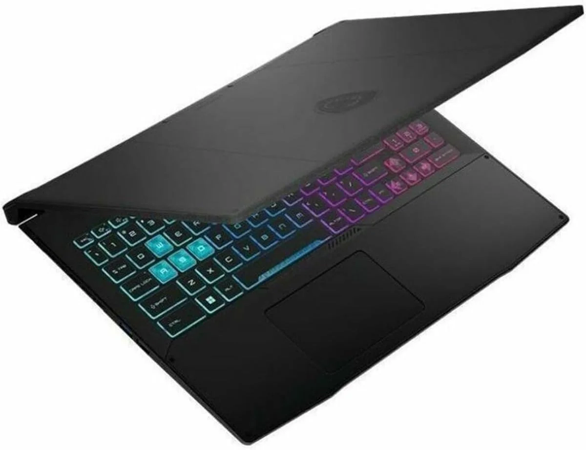 لپ تاپ گیمینگ MSI Katana 15 B13VFK-2049US با صفحه نمایش 15.6 اینچی Full HD 144Hz، پردازنده Intel Core i7-13620H 2.4GHz، رم 16GB، حافظه SSD 1TB، کارت گرافیک NVIDIA GeForce RTX 4060 8GB، ویندوز 11 پرو، مشکی