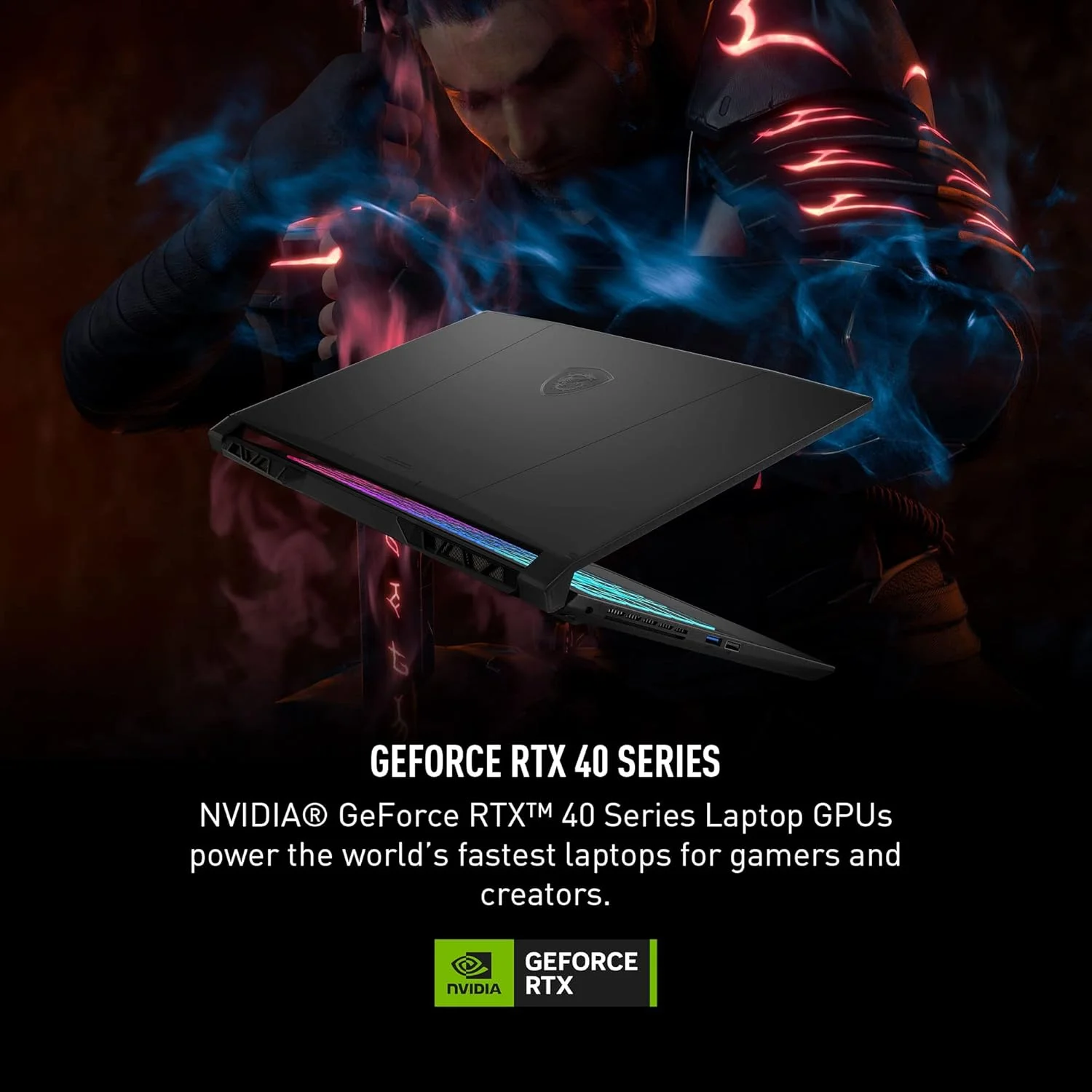 لپ تاپ گیمینگ MSI Katana 15 با صفحه نمایش 15.6 اینچی 165 هرتز QHD: پردازنده Intel Core i7-13620H، کارت گرافیک NVIDIA Geforce RTX 4070، رم 16 گیگابایتی DDR5، حافظه SSD NVMe 1 ترابایتی، Cooler Boost 5، ویندوز 11: مشکی B13VGK-2000US