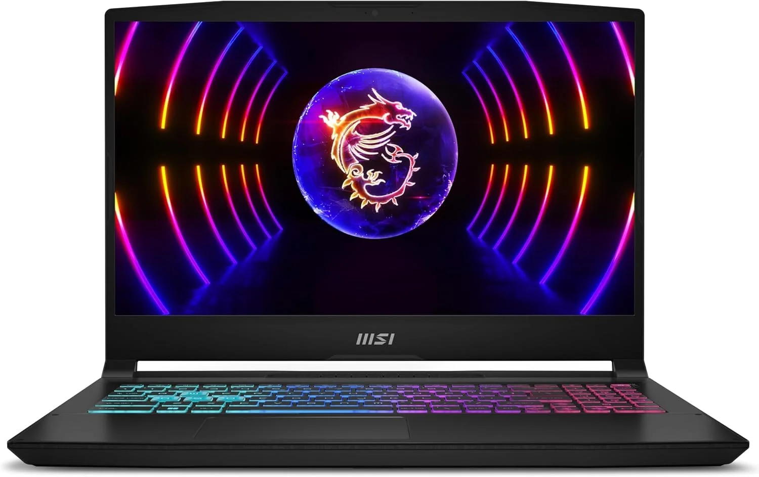 لپ تاپ گیمینگ 15.6 اینچی MSI Katana با نرخ تازه سازی 144 هرتز، پردازنده Intel Core i7-13620H، کارت گرافیک NVIDIA GeForce RTX 4050، رم 16 گیگابایتی DDR5، حافظه SSD 1 ترابایتی، مشکی (2024)