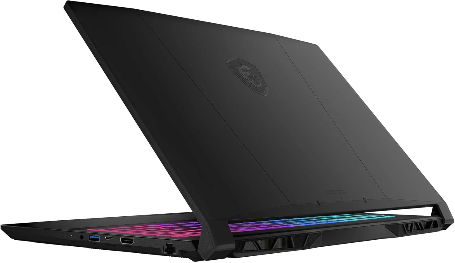 لپ تاپ گیمینگ MSI Katana 15 HX، پردازنده Intel i9-14900HX، رم 64 گیگابایتی DDR5، حافظه SSD 2 ترابایتی PCIe، صفحه نمایش 15.6 اینچی QHD+ (2560x1440) 165 هرتز، کارت گرافیک Nvidia G-Force RTX 5070، کیبورد RGB 4 ناحیه ای، ویندوز 11 پرو، مشکی لپ تاپ گیمینگ MSI Katana 15 HX، پردازنده Intel i9-14900HX، رم 64 گیگابایتی DDR5، حافظه SSD 2 ترابایتی PCIe، صفحه نمایش 15.6 اینچی QHD+ (2560x1440) 165 هرتز، کارت گرافیک Nvidia G-Force RTX 5070، کیبورد RGB 4 ناحیه ای، ویندوز 11 پرو، مشکی