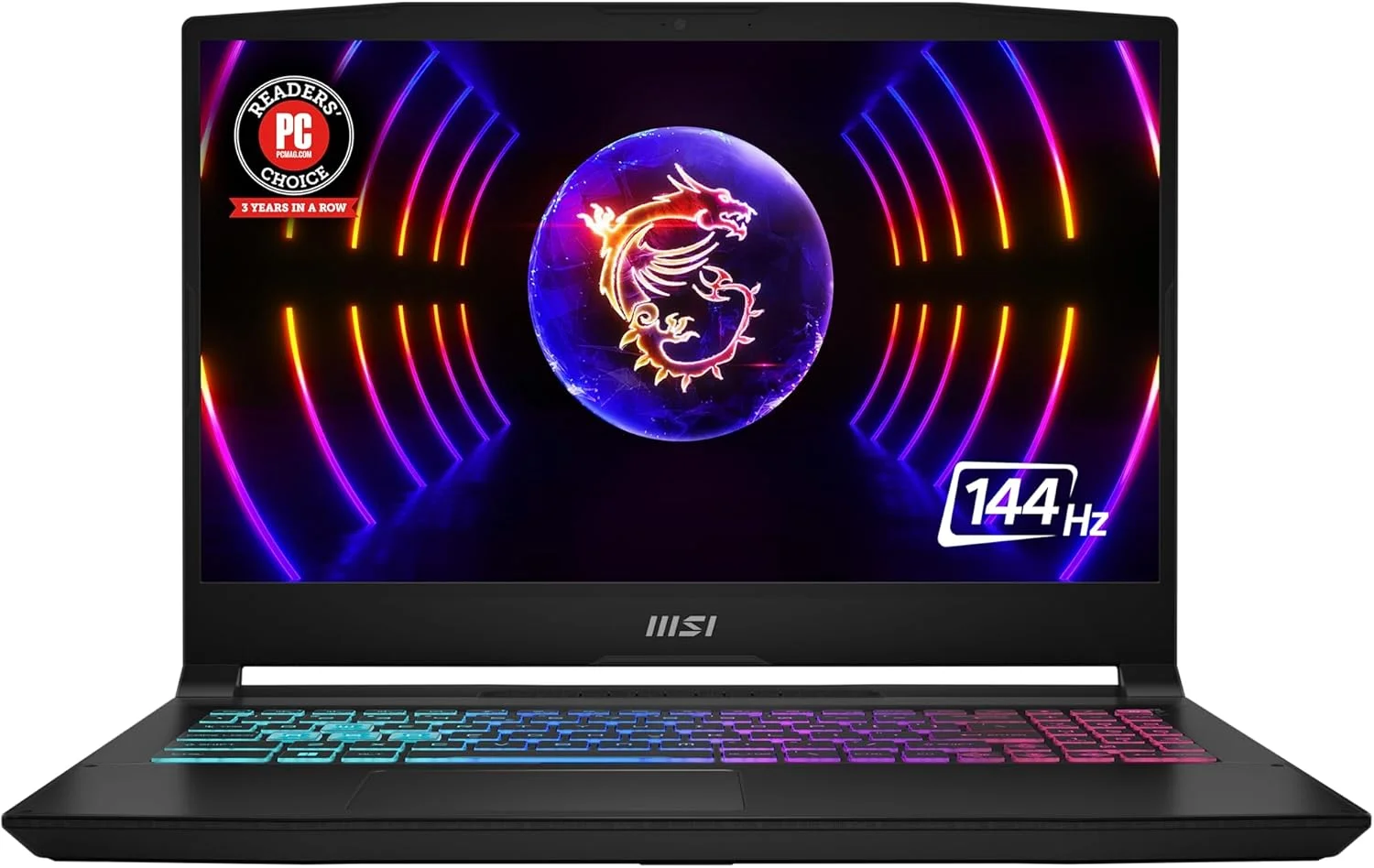لپ تاپ MSI Katana 15: پردازنده Intel Core i7-13620H، کارت گرافیک GeForce RTX 4060، صفحه نمایش 15.6 اینچی FHD 144Hz، رم 16 گیگابایتی DDR5، حافظه SSD NVMe 1 ترابایتی، USB 3.2 Gen1 Type C با DP، Cooler Boost 5، ویندوز 11 پرو: مشکی B13VFK-1264US