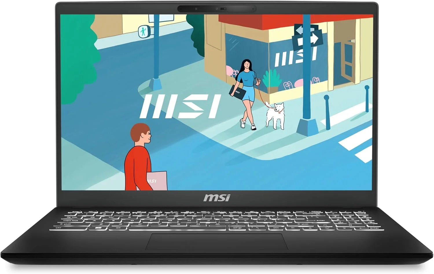 لپ تاپ MSI Modern 15: پردازنده Intel Core Ultra 9 185H (بهتر از i9-13900H)، رم 32 گیگابایتی، SSD 1 ترابایتی، صفحه نمایش لمسی 15.6 اینچی Full HD IPS، کیبورد با نور پس زمینه، ویندوز 11