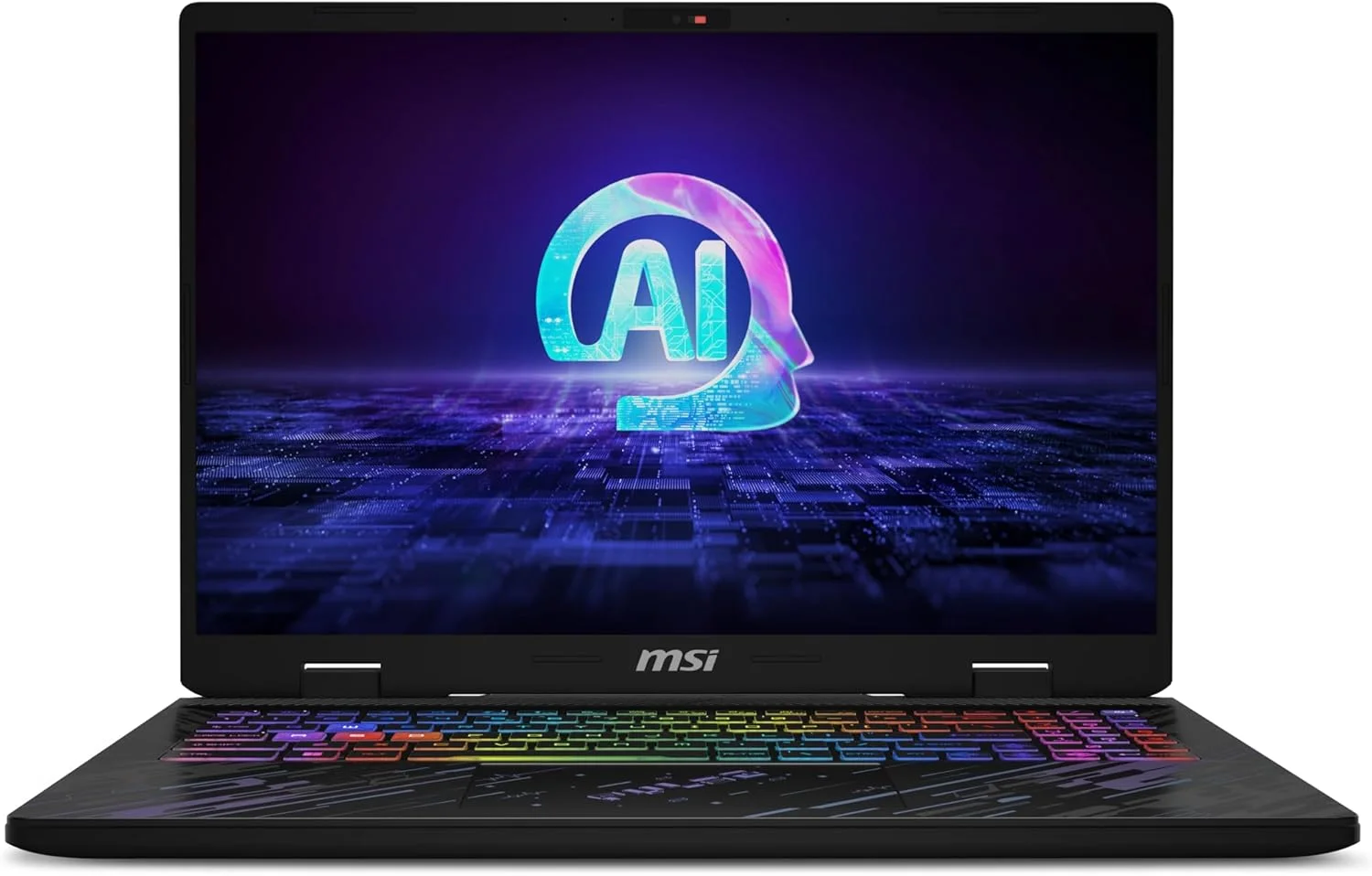 لپ تاپ گیمینگ MSI Pulse 16 AI با صفحه نمایش 16 اینچی 240 هرتز QHD+: پردازنده Intel Core Ultra 9-185H، کارت گرافیک NVIDIA Geforce RTX 4070، رم 64 گیگابایتی DDR5، حافظه SSD NVMe 1 ترابایتی، Type C، ویندوز 11 پرو: مشکی C1VGKG-065US