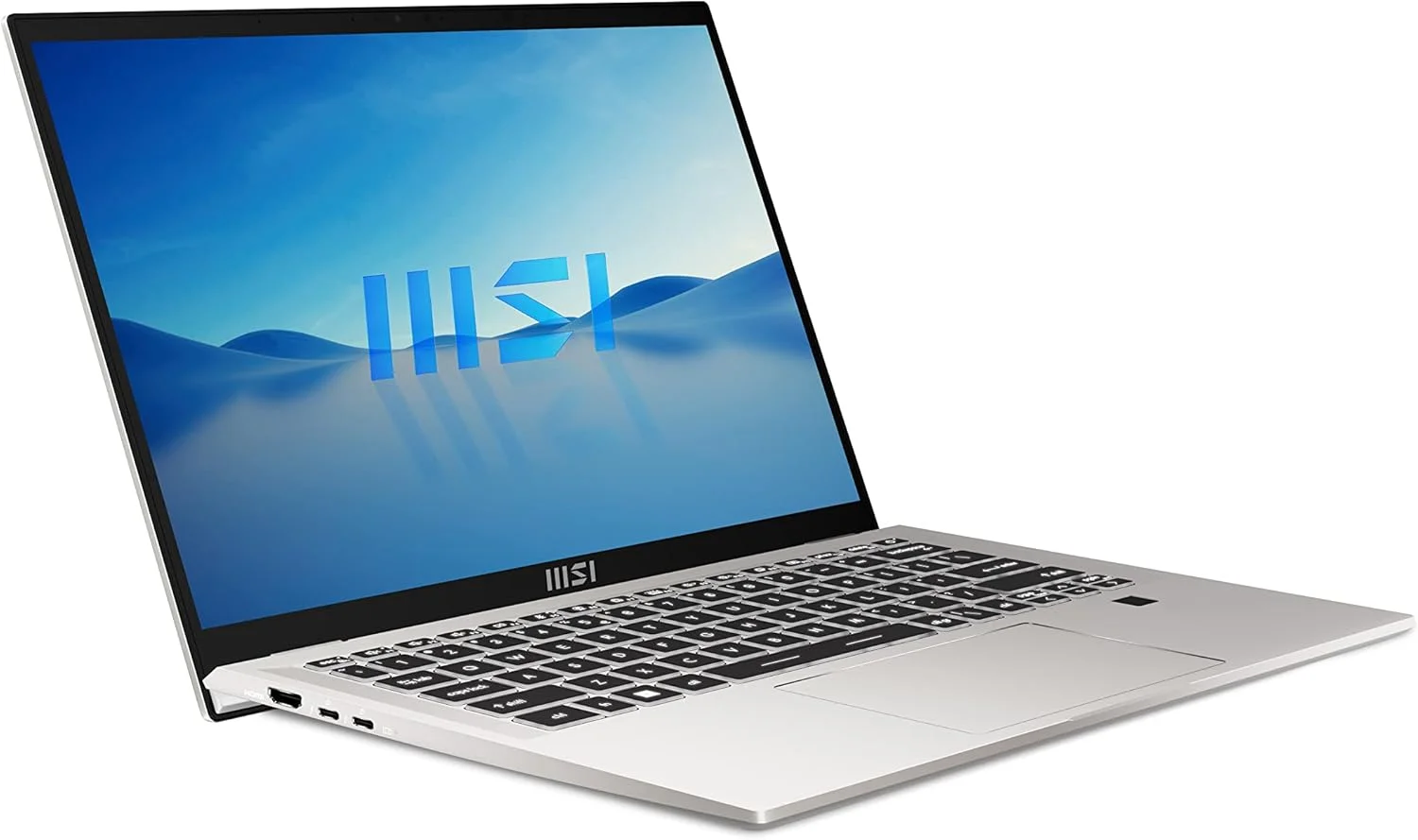 لپ تاپ تجاری MSI Prestige 14 EVO 14 اینچی FHD+: پردازنده Intel Core i7-13620H، گرافیک Intel Iris Xe، رم 32 گیگابایت DDR5، حافظه SSD NVMe 1 ترابایت، Type-C، Thunderbolt 4، ویندوز 11 پرو: نقره ای شهری B13M-634US