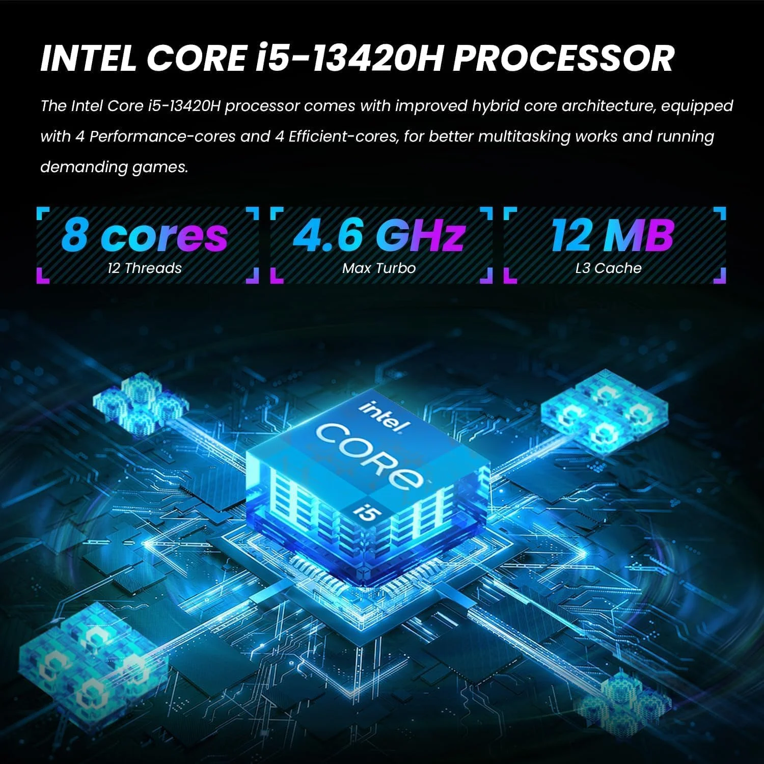 لپ تاپ گیمینگ MSI Thin 15، صفحه نمایش 15.6 اینچی FHD Thin Bezel IPS 144Hz، پردازنده Intel Octa-core i5-13420H (بهتر از i7-11800H)، کارت گرافیک GeForce RTX 4050، USB-C، ویندوز 11، همراه با پد ماوس (32 گیگابایت رم | 1 ترابایت PCIe SSD)
