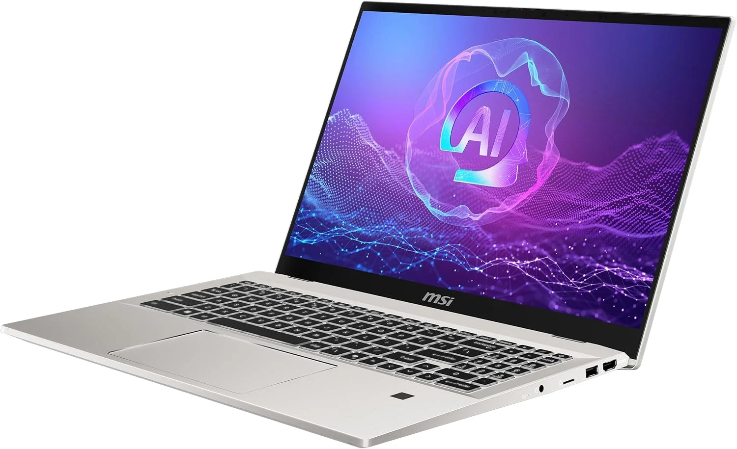 لپ تاپ تجاری MSI Prestige A16 AI+ با صفحه نمایش 16.0 اینچی QHD+، پردازنده AMD Ryzen™ AI 9 365، رم 32 گیگابایتی LPDDR5X-7500، حافظه 1 ترابایتی، کارت گرافیک AMD Radeon™ 880M، ویندوز 11 هوم، کیبورد QWERTZ، مدل A3HMG-036