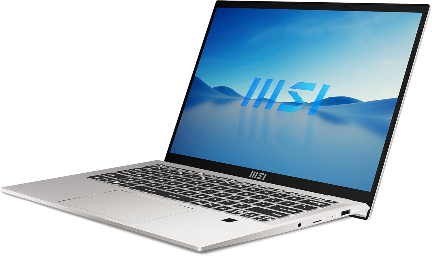 لپ تاپ تجاری MSI Prestige 14 EVO 14 اینچی FHD+: پردازنده Intel Core i7-13620H، گرافیک Intel Iris Xe، رم 32 گیگابایت DDR5، حافظه SSD NVMe 1 ترابایت، Type-C، Thunderbolt 4، ویندوز 11 پرو: نقره ای شهری B13M-634US