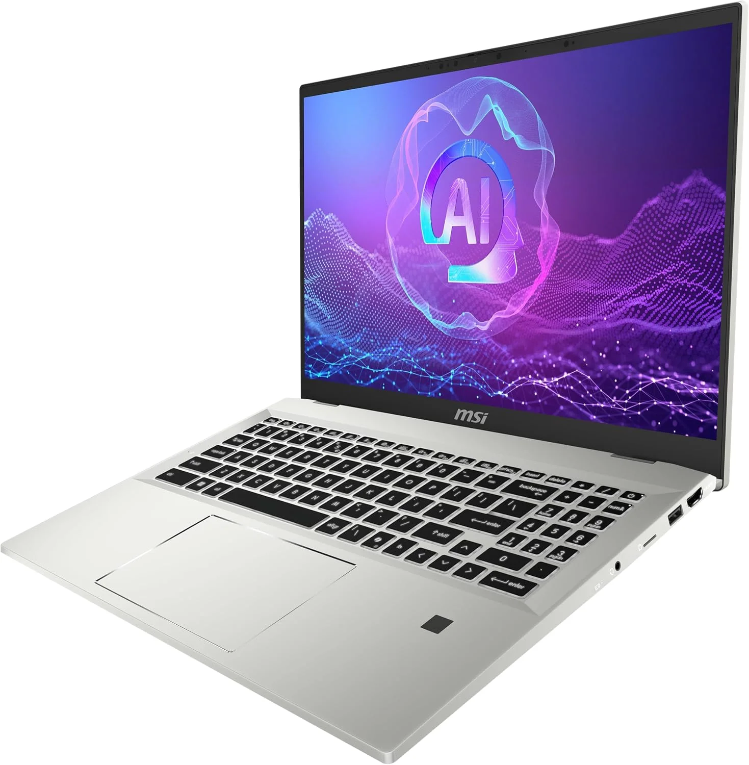 لپ تاپ تجاری MSI Prestige A16 AI+ با صفحه نمایش 16.0 اینچی QHD+، پردازنده AMD Ryzen™ AI 9 365، رم 32 گیگابایتی LPDDR5X-7500، حافظه 1 ترابایتی، کارت گرافیک AMD Radeon™ 880M، ویندوز 11 هوم، کیبورد QWERTZ، مدل A3HMG-036
