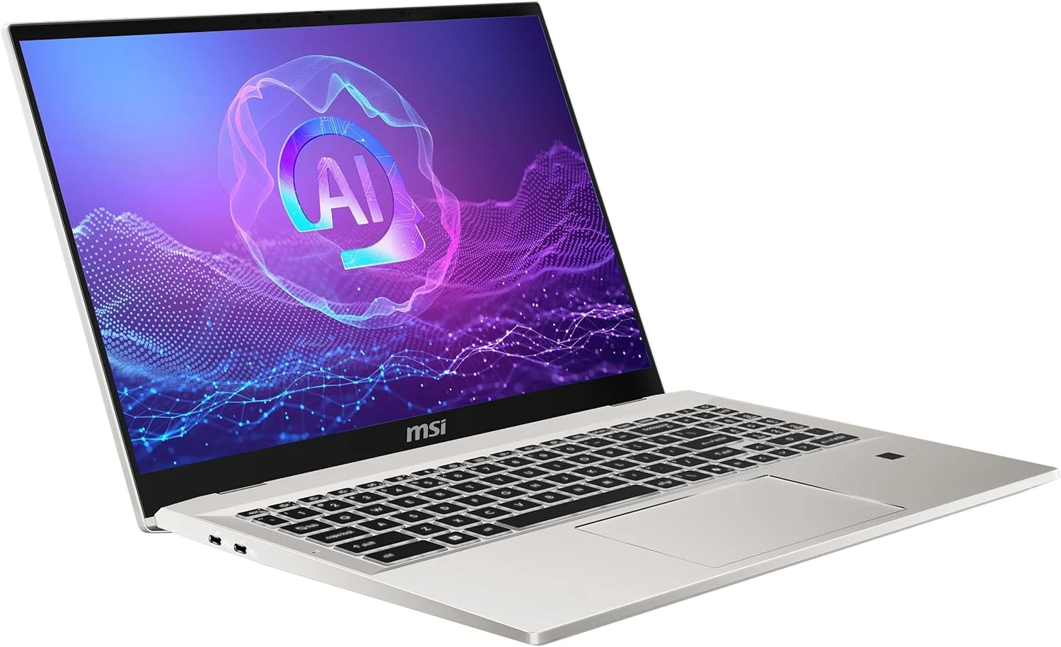 لپ تاپ تجاری MSI Prestige A16 AI+ با صفحه نمایش 16.0 اینچی QHD+، پردازنده AMD Ryzen™ AI 9 365، رم 32 گیگابایتی LPDDR5X-7500، حافظه 1 ترابایتی، کارت گرافیک AMD Radeon™ 880M، ویندوز 11 هوم، کیبورد QWERTZ، مدل A3HMG-036