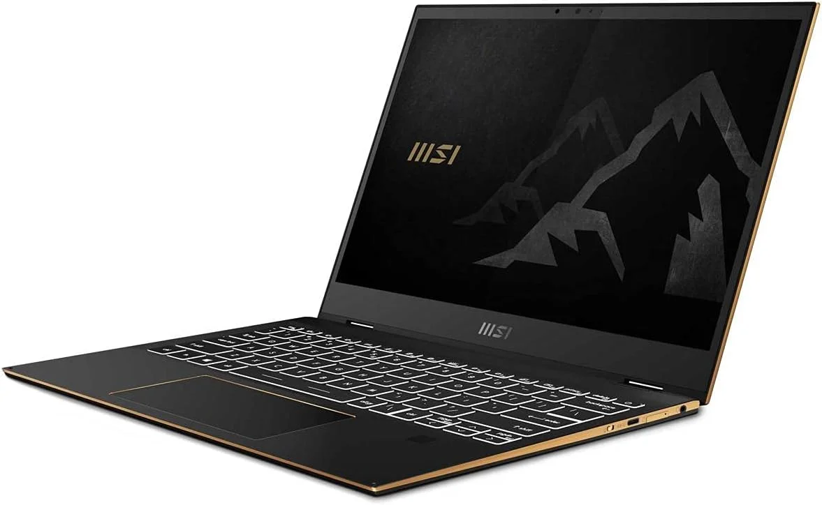 لپ تاپ حرفه ای MSI Summit E13 Flip Evo: صفحه نمایش لمسی 13 اینچی IPS، پردازنده Intel Core i7-1185G7، Iris Xe، رم 16 گیگابایتی، SSD NVMe 512 گیگابایتی، ویندوز 10 هوم، مشکی جوهری (A11MT-023) لپ تاپ حرفه ای MSI Summit E13 Flip Evo: صفحه نمایش لمسی 13 اینچی IPS، پردازنده Intel Core i7-1185G7، Iris Xe، رم 16 گیگابایتی، SSD NVMe 512 گیگابایتی، ویندوز 10 هوم، مشکی جوهری (A11MT-023)