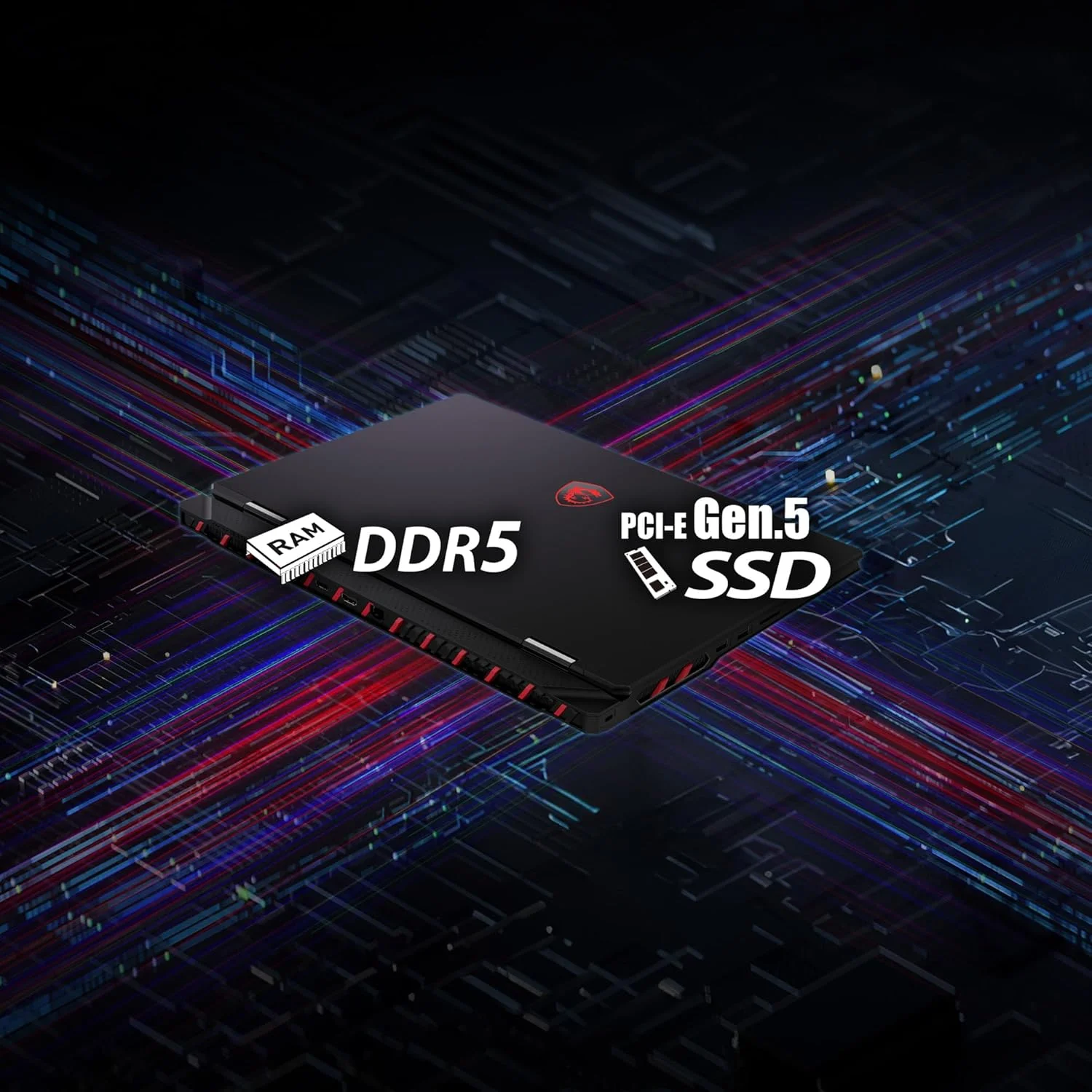 لپ تاپ گیمینگ MSI Raider 18 HX AI A2XWIG، 18 اینچ UHD+ 120Hz، Intel Core Ultra 9 285HX، رم 64 گیگابایت، SSD 2 ترابایت، NVIDIA® GeForce RTX™ 5080 Laptop GPU، GDDR7 16GB، ویندوز 11، مشکی لپ تاپ گیمینگ MSI Raider 18 HX AI A2XWIG، 18 اینچ UHD+ 120Hz، Intel Core Ultra 9 285HX، رم 64 گیگابایت، SSD 2 ترابایت، NVIDIA® GeForce RTX™ 5080 Laptop GPU، GDDR7 16GB، ویندوز 11، مشکی