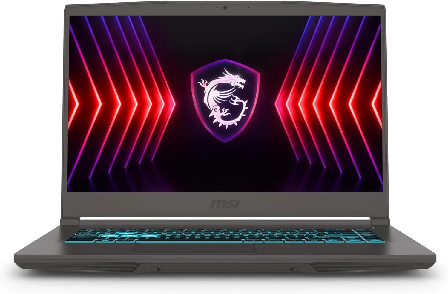 لپ تاپ گیمینگ MSI Thin 15 با صفحه نمایش 15.6 اینچی FHD 144 هرتز: پردازنده Intel Core i7-12650H، کارت گرافیک NVIDIA Geforce RTX 4050، رم 16 گیگابایتی DDR5، حافظه SSD NVMe 512 گیگابایتی، Cooler Boost 5، ویندوز 11: مشکی B12VE-20202 3BR