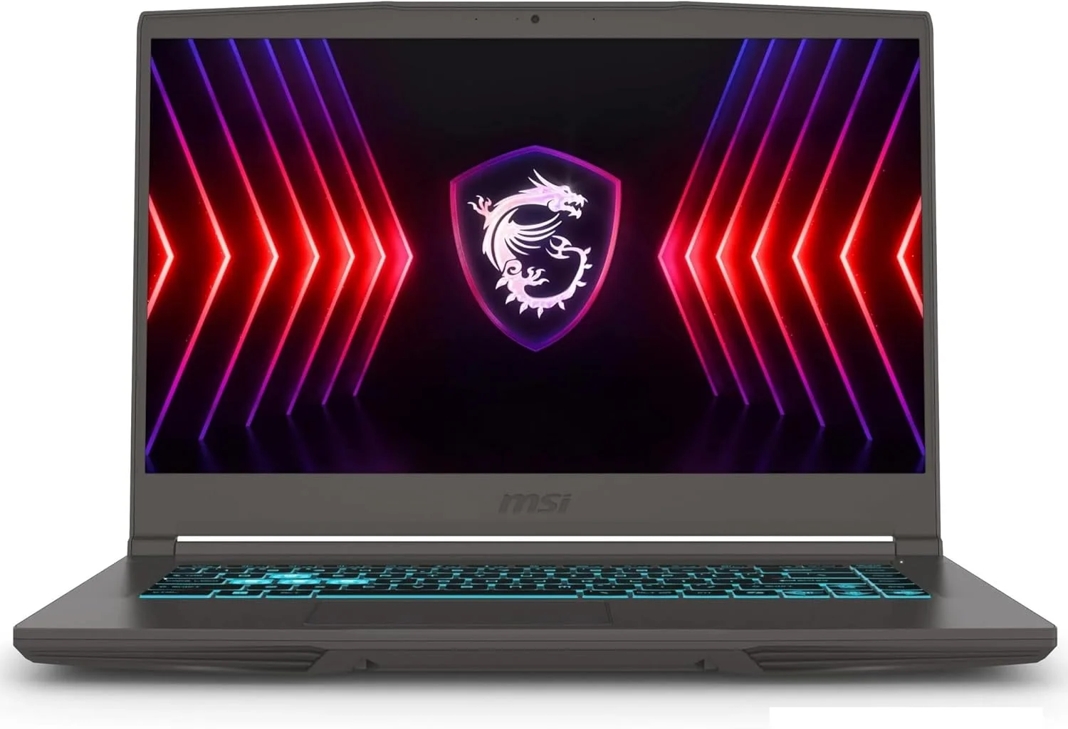 لپ تاپ گیمینگ MSI Thin 15، صفحه نمایش 15.6 اینچ FHD IPS 144Hz، پردازنده 8 هسته ای Intel i5-13420H (بهتر از i7-11800H)، رم 32 گیگابایت، حافظه SSD 1 ترابایت، کارت گرافیک GeForce RTX 3050، نور پس زمینه صفحه کلید، USB-C، ویندوز 11 به همراه ICP Hub