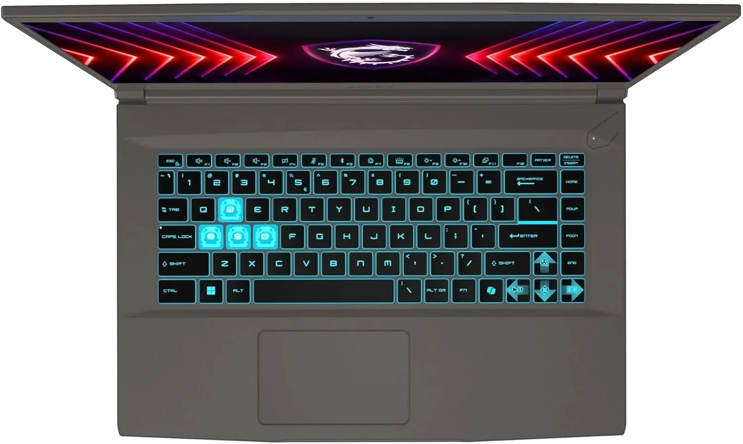 لپ تاپ گیمینگ MSI Thin 15، صفحه نمایش 15.6 اینچ FHD IPS 144Hz، پردازنده 8 هسته ای Intel i5-13420H (بهتر از i7-11800H)، رم 32 گیگابایت، حافظه SSD 1 ترابایت، کارت گرافیک GeForce RTX 3050، نور پس زمینه صفحه کلید، USB-C، ویندوز 11 به همراه ICP Hub