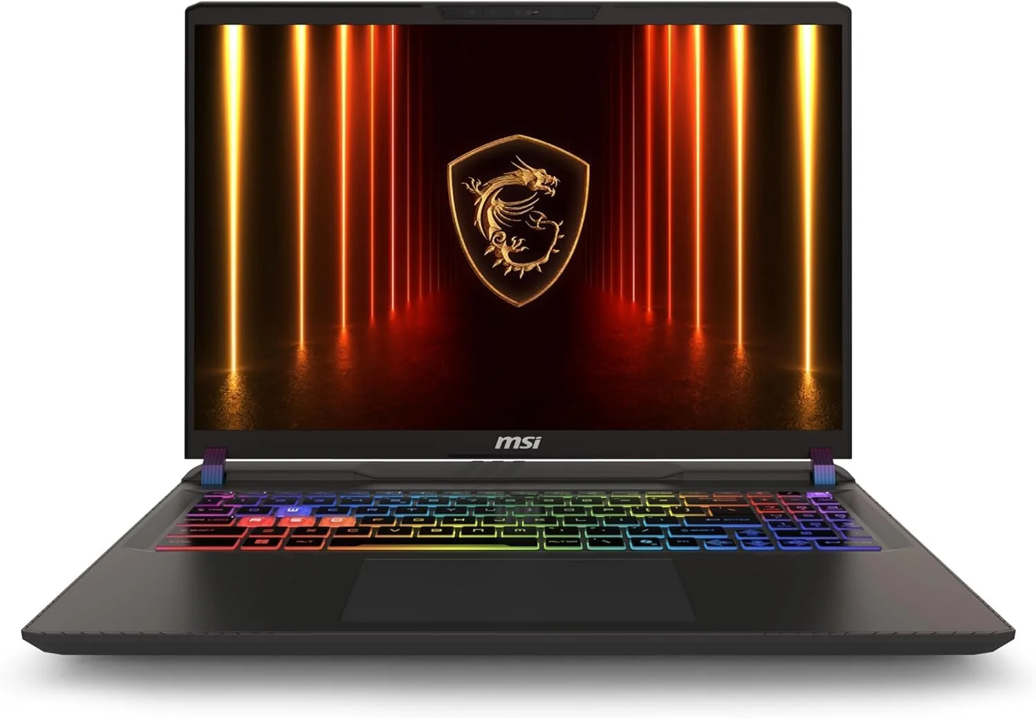 لپ تاپ گیمینگ MSI Vector 16 HX AI، صفحه نمایش 16 اینچی FHD+ 144 هرتز، پردازنده Intel Core Ultra 7 255HX، رم 16 گیگابایتی DDR5، حافظه SSD 512 گیگابایتی PCIe 4.0، کارت گرافیک NVIDIA GeForce RTX 5070 Ti 12GB GDDR7، کیبورد RGB، ویندوز 11