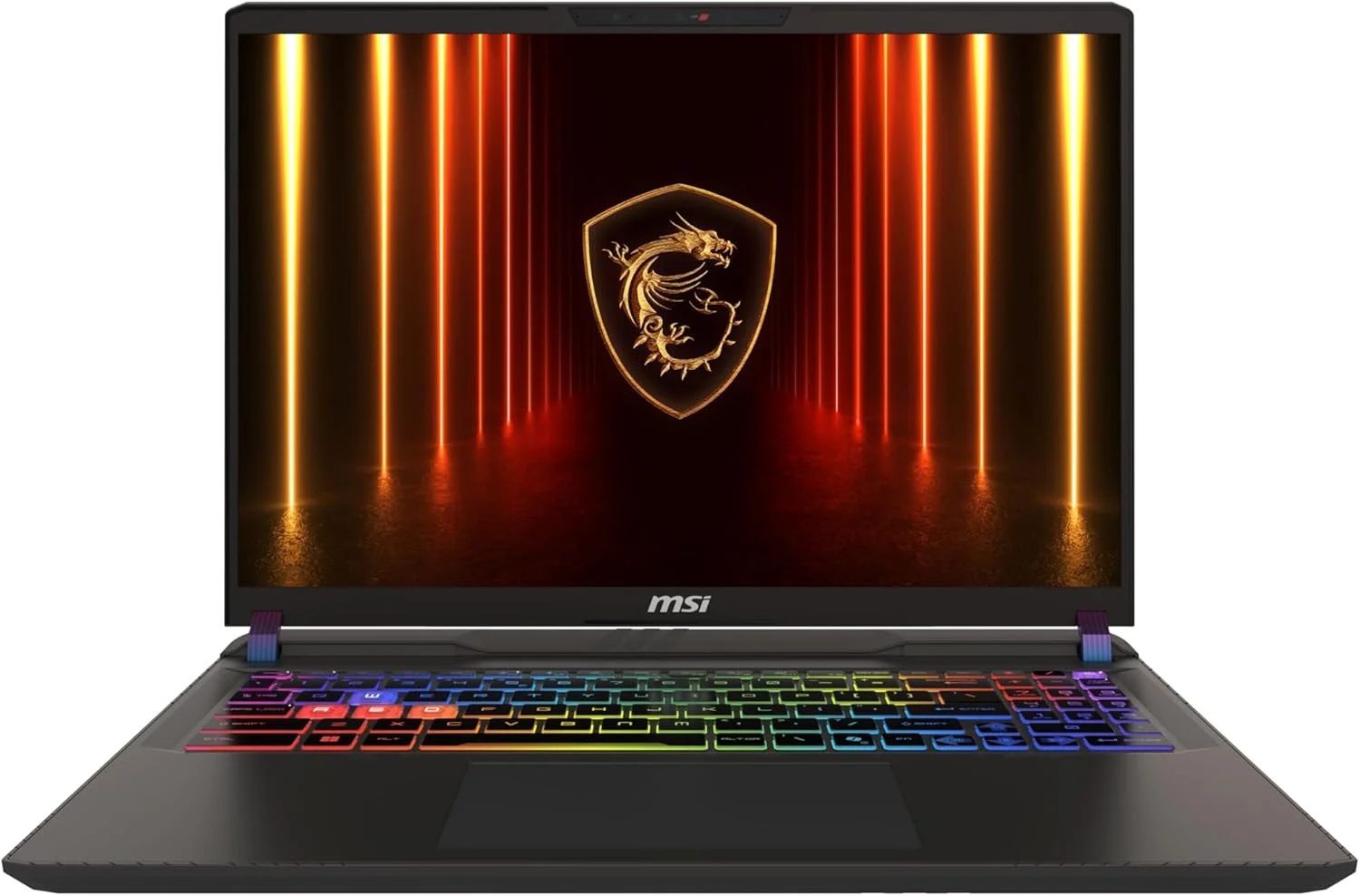 لپ تاپ گیمینگ MSI Vector 16 HX AI A2XWIG، 16 اینچ QHD+ 240Hz، Intel Ultra 9 275HX، رم 32 گیگابایت، SSD 1 ترابایت، کارت گرافیک NVIDIA GeForce RTX 5080 Laptop GPU، GDDR7 16 گیگابایت، Win11، خاکستری