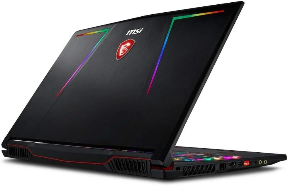 لپ تاپ گیمینگ ام اس آی GE63 Raider RGB، پردازنده Intel® Core™ i7-9750H، صفحه نمایش 15.6 اینچ FHD IPS 144Hz، حافظه 512 گیگابایت SSD + 1 ترابایت HDD، رم 16 گیگابایت، کارت گرافیک Nvidia® GeForce RTX 2070، ویندوز 10 Home، کیبورد انگلیسی-عربی، مشکی