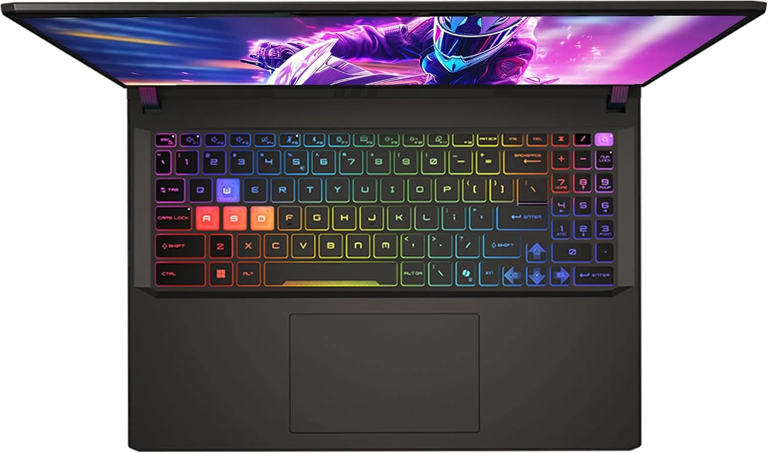 لپ تاپ گیمینگ MSI Vector 16 HX AI 400، پردازنده Intel Ultra 9-275HX، رم 64 گیگابایتی DDR5، اس اس دی 1 ترابایتی PCIe، نمایشگر 16 اینچی WQXGA (2560x1600) 240 هرتز، کارت گرافیک Nvidia G-Force RTX 5080، کیبورد با نور پس زمینه RGB، ویندوز 11 پرو، خاکستری کیهانی