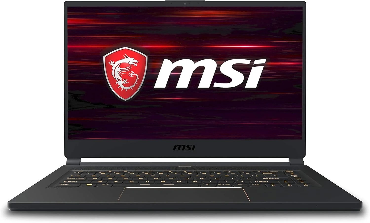 لپ تاپ گیمینگ MSI GS65 Stealth 9SE، پردازنده Intel® Core™ i7-9750H، صفحه نمایش 15.6 اینچی FHD IPS 144Hz، حافظه SSD 1 ترابایتی، 16 گیگابایت رم، کارت گرافیک Nvidia® GeForce® RTX2060 VGA، ویندوز 10 هوم، صفحه کلید انگلیسی-عربی، مشکی