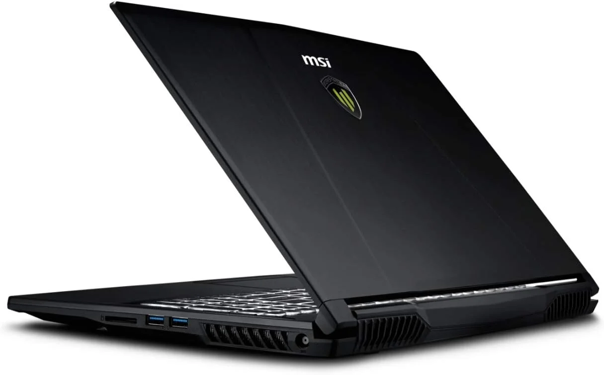 لپ تاپ ورک استیشن Msi We63 8Sj، پردازنده Intel® Core™ I7-8750H، صفحه نمایش 15.6 اینچ Fhd Ips 120Hz، حافظه 256 گیگابایت Ssd + 1 ترابایت Hdd، رم 16 گیگابایت، کارت گرافیک Nvidia® Studio Geforce Quadro® P2000، ویندوز 10 پرو، کیبورد انگلیسی-عربی، مشکی