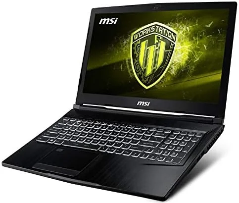 لپ تاپ ورک استیشن Msi We63 8Sj، پردازنده Intel® Core™ I7-8750H، صفحه نمایش 15.6 اینچ Fhd Ips 120Hz، حافظه 256 گیگابایت Ssd + 1 ترابایت Hdd، رم 16 گیگابایت، کارت گرافیک Nvidia® Studio Geforce Quadro® P2000، ویندوز 10 پرو، کیبورد انگلیسی-عربی، مشکی لپ تاپ ورک استیشن Msi We63 8Sj، پردازنده Intel® Core™ I7-8750H، صفحه نمایش 15.6 اینچ Fhd Ips 120Hz، حافظه 256 گیگابایت Ssd + 1 ترابایت Hdd، رم 16 گیگابایت، کارت گرافیک Nvidia® Studio Geforce Quadro® P2000، ویندوز 10 پرو، کیبورد انگلیسی-عربی، مشکی