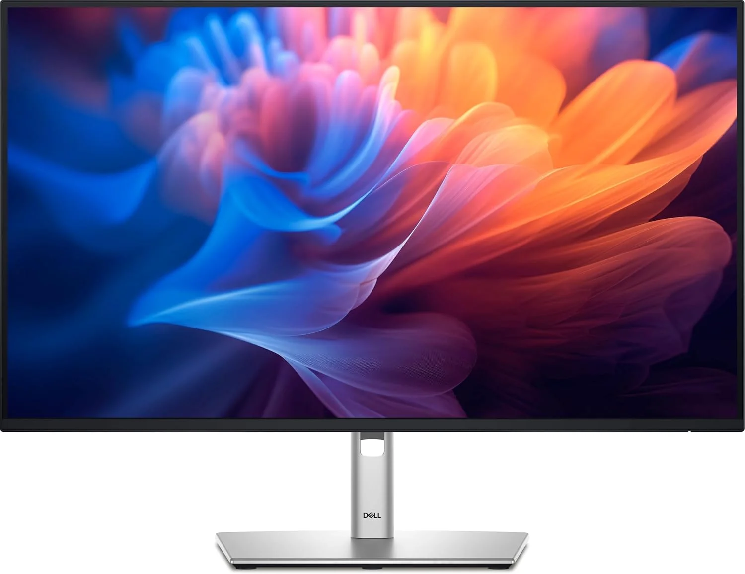 مانیتور 27 اینچی دل مدل P2725H با کیفیت Full HD (1920x1080)، نرخ بروزرسانی 100 هرتز، پنل IPS، زمان پاسخگویی 5 میلی‌ثانیه، پوشش 99% sRGB، دارای پورت USB-C، DisplayPort، HDMI، VGA، 4 پورت USB و 3 سال گارانتی، رنگ مشکی